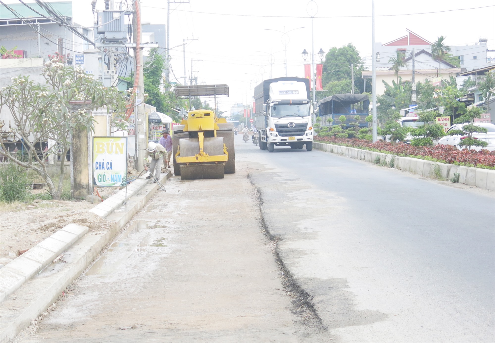 Dien Minh Ward is upgrading inner-city traffic. Photo: T.D