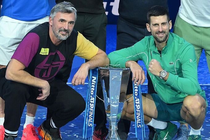 Ivanisevic góp mặt trong đội ngũ của Djokovic từ 2018 và giúp anh đoạt 12 Grand Slam cùng vô số danh hiệu cao quý khác. Ảnh: ATP