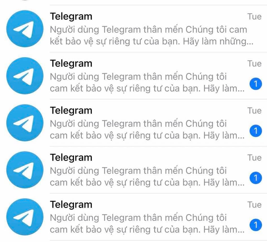คำเตือนเกี่ยวกับการหลอกลวงแฮ็กบัญชี Telegram ในเวียดนาม - 1 Cảnh báo chiêu lừa chiếm đoạt tài khoản Telegram tại Việt Nam - 1
