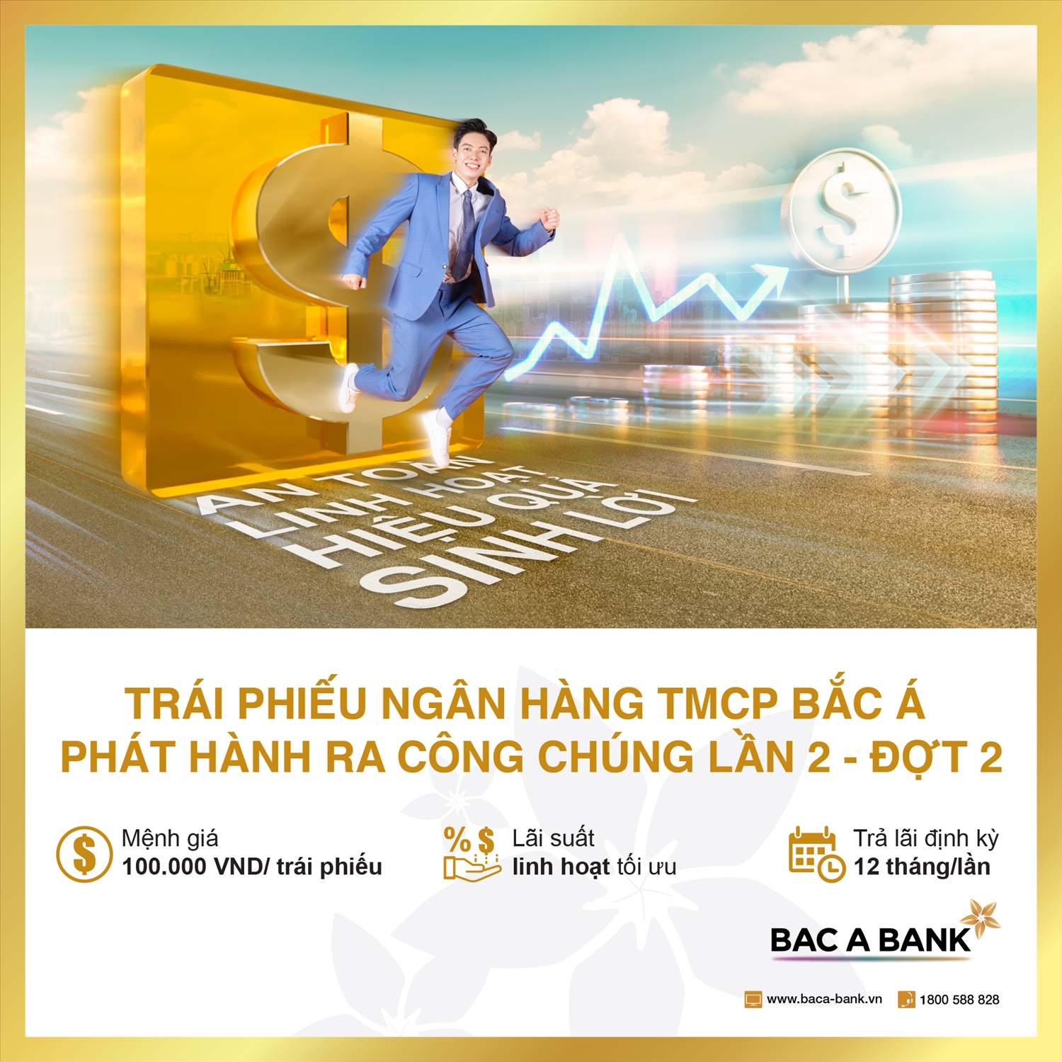 (BÀI TRUYỀN THÔNG) BAC A BANK phát hành 15 triệu trái phiếu đáp ứng nhu cầu thị trường cuối năm