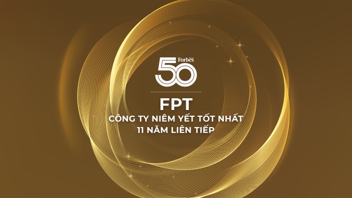 11 năm liên tiếp, FPT được vinh danh Top 50 công ty niêm yết tốt nhất - 1