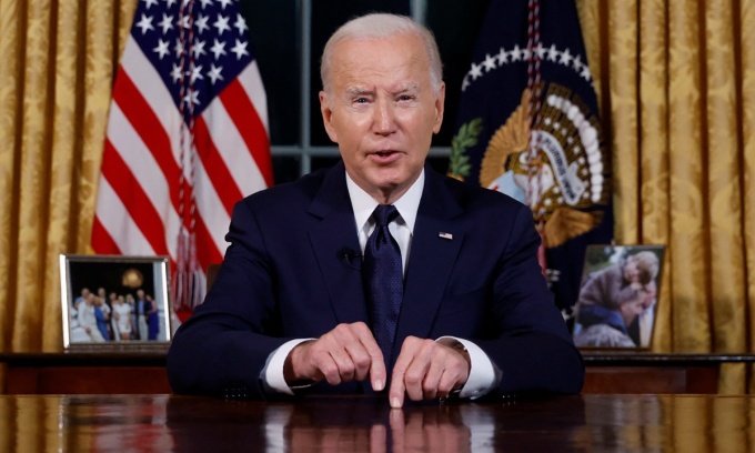 ジョー・バイデン米大統領、10月19日、ホワイトハウスの大統領執務室にて。写真：ロイター