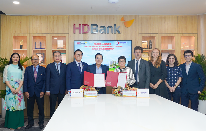 HDBank et Proparco augmentent leur limite de crédit à 100 millions USD pour le développement durable