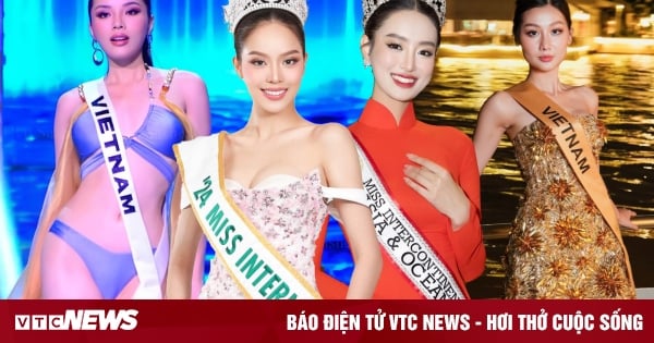 Vietnamese beauty queens flock to international competitions, how many will win the crown?