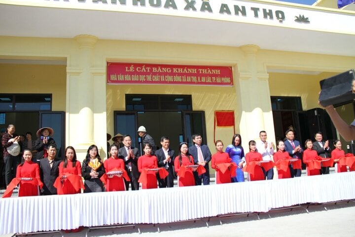 Inauguración de la Casa Cultural y Educativa en el Distrito de An Lao, Hai Phong - 1