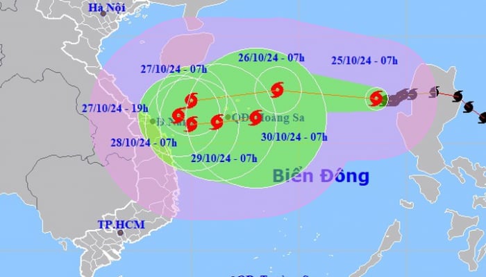 Bộ Thông tin & Truyền thông ra công điện yêu cầu chủ động ứng phó với bão Trà Mi 