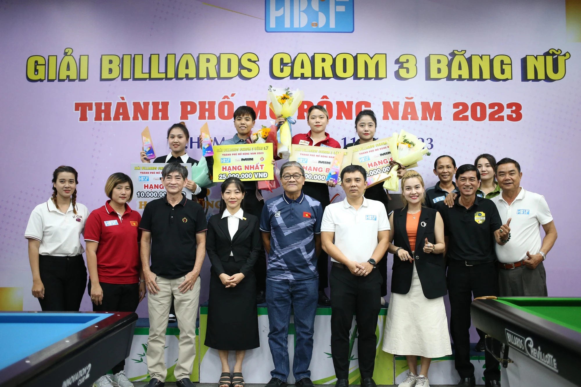 Tín hiệu vui tại giải billiards carom 3 băng nữ TP.HCM mở rộng - Ảnh 3.