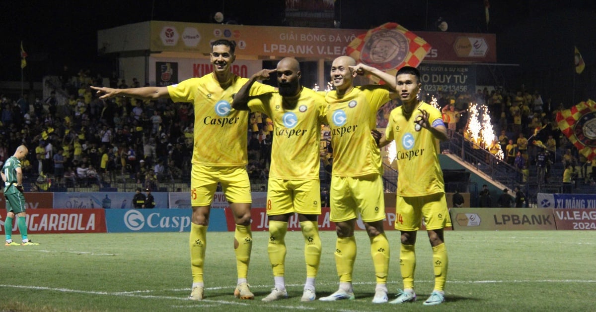 Der große Kampf zwischen den Stadien Thien Truong und Thanh Hoa