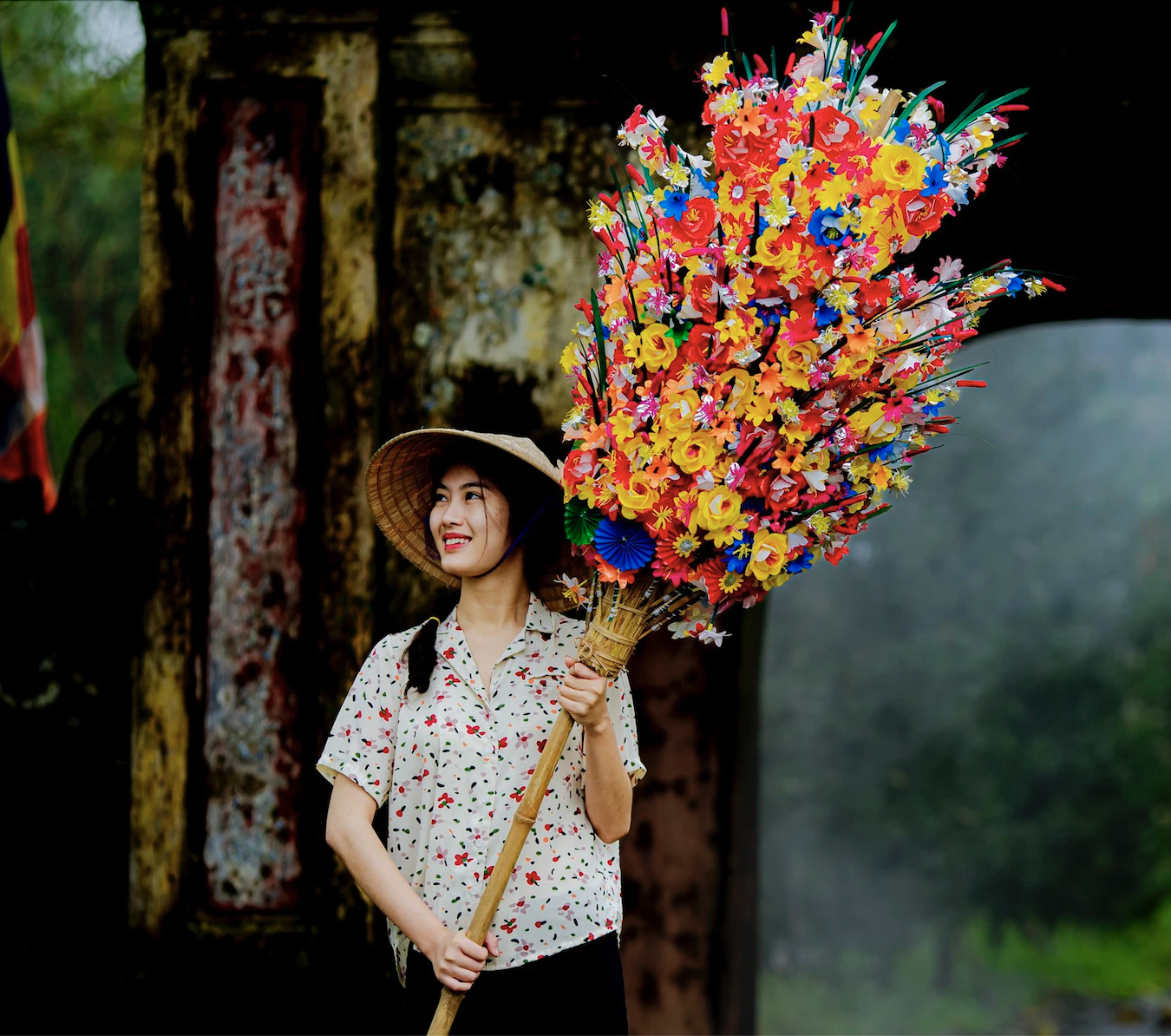 Los colores de la aldea de flores de papel de Thanh Tien, de más de 300 años de antigüedad, Hue