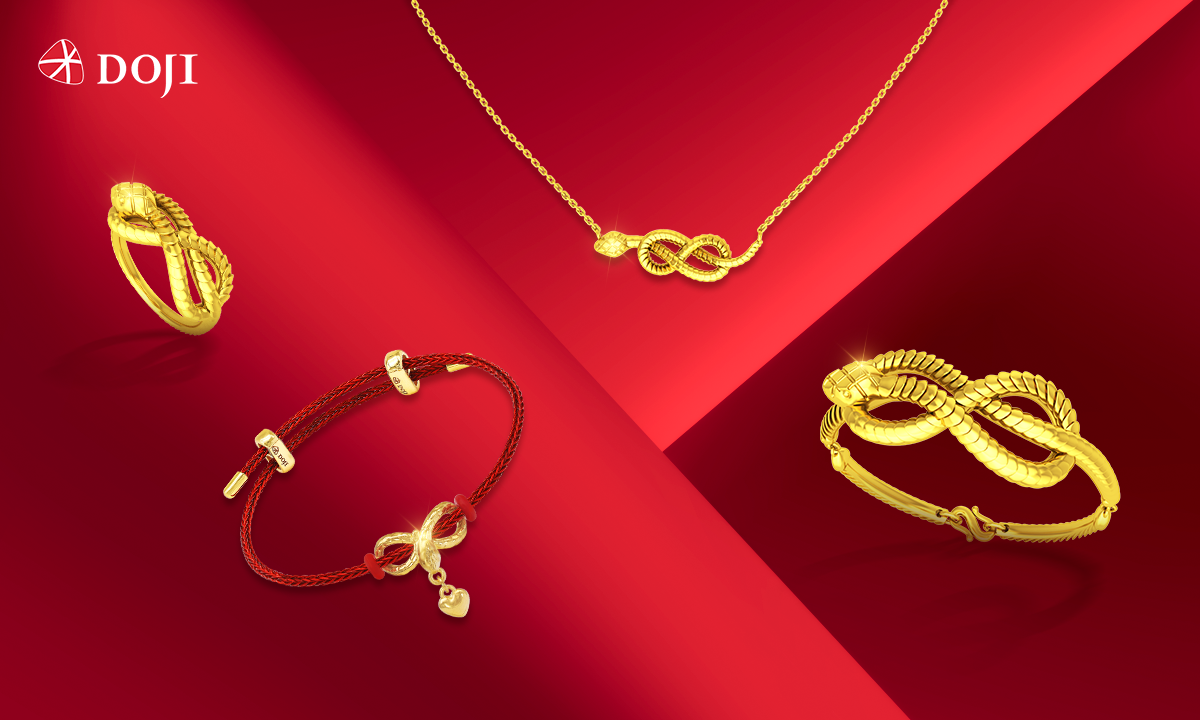 DECODING THE MESSAGE CONTAINED IN DOJI'S 24K GOLD COLLECTION FOR THE YEAR OF THE SNAKE