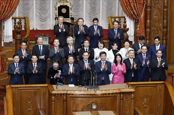 Renforcement de l'efficacité des activités de coopération entre les organes législatifs du Vietnam et du Japon photo 5