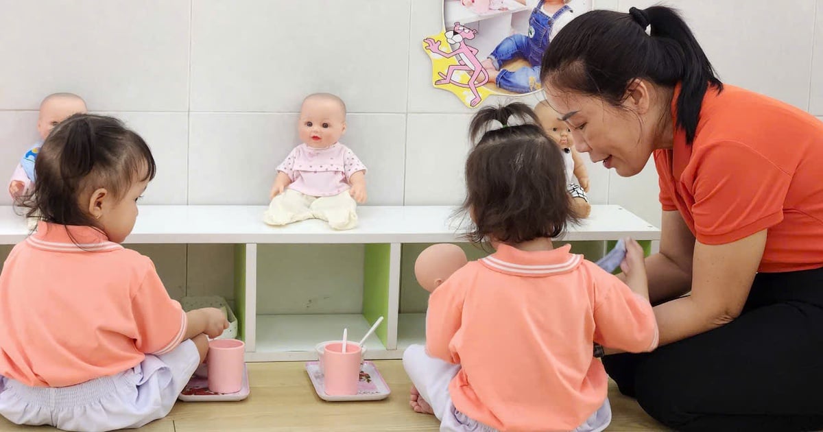 Depuis 10 ans, le nombre d'enfants âgés de 6 à 18 mois fréquentant l'école maternelle a été multiplié par 15