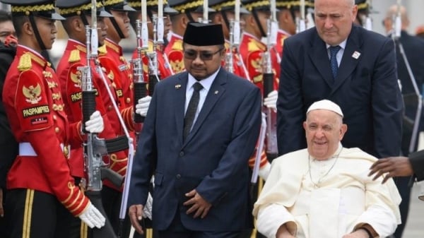 Le programme chargé du pape François lors de son voyage en Indonésie