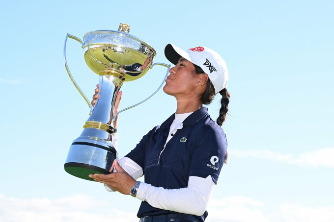 Boutier gewann am 6. August den Pokal der Women's Scottish Open. Foto: FFG