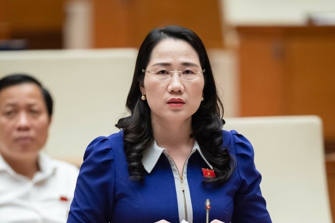 Delegada Nguyen Thi Thuy (Vicepresidenta del Comité Judicial). Foto: Medios de la Asamblea Nacional