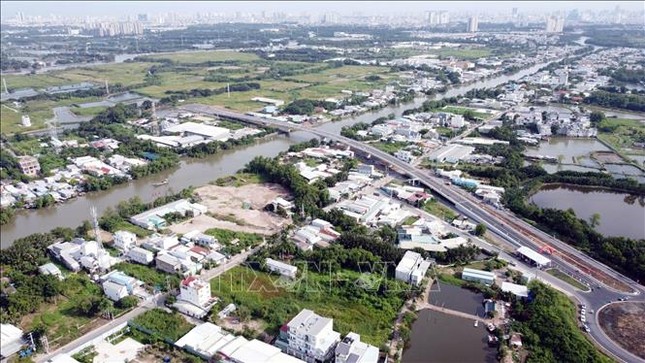 Se inaugura el puente que une Nha Be y Binh Chanh, acortando la distancia en casi 10 km. Foto 3