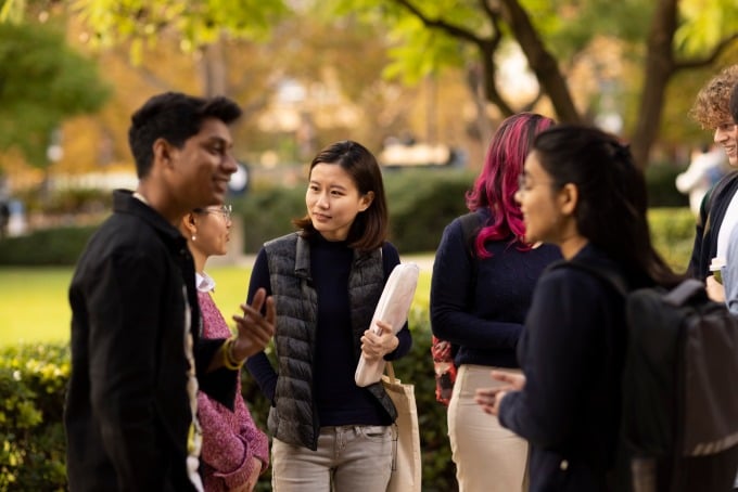 Studenten bei einer Aktivität an der Universität von Adelaide, Australien. Foto: Fanpage der University of Adelaide