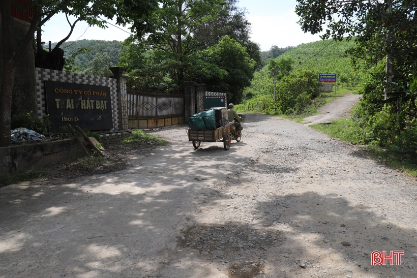 100 households in Tay Son town are miserable because of severely damaged roads.