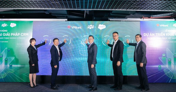 VPBank hợp tác FPT IS triển khai giải pháp CRM hàng đầu từ Salesforce