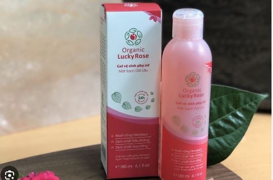 lao cai thu hoi my pham gel ve sinh phu nu organic lucky rose khong dat tieu chuan chat luong hinh 1