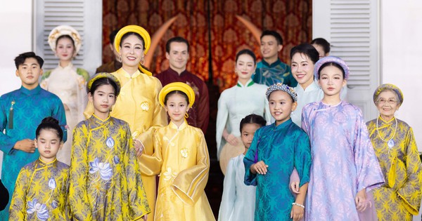 El 9.º Festival de Moda y Belleza de Vietnam rinde homenaje al Ao Dai vietnamita en Bach Dinh - Vung Tau