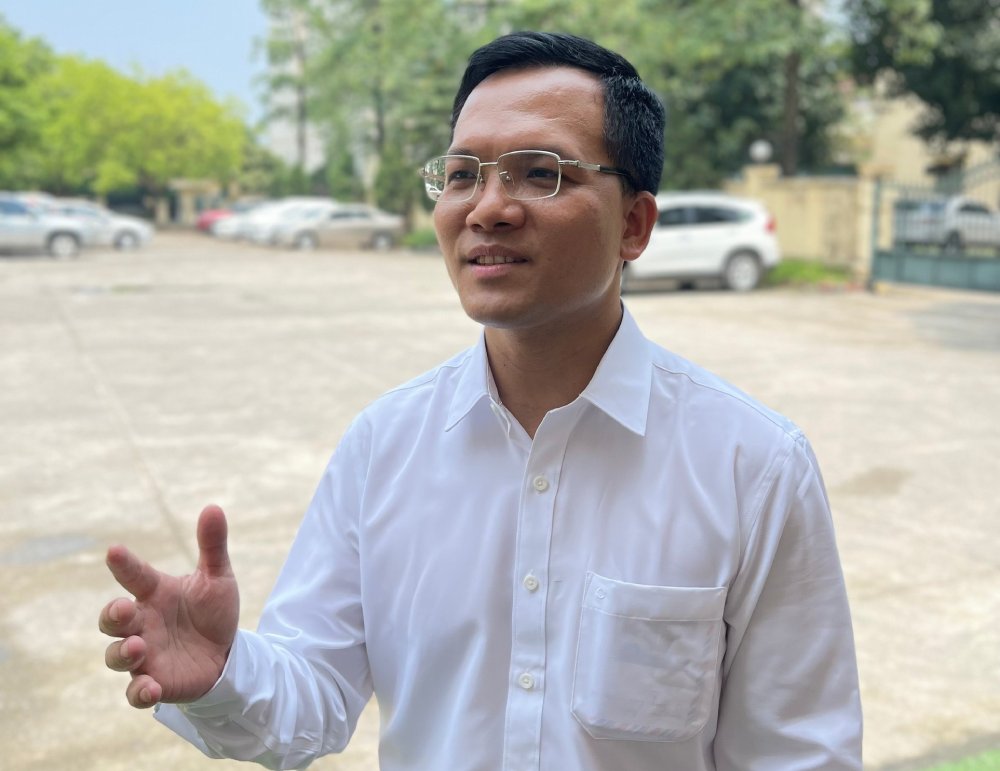TS Lê Trung Kiên - Viện Hồ Chí Minh và các lãnh tụ của Đảng (Học viện Chính trị Quốc gia Hồ Chí Minh). Ảnh: T.Vương
