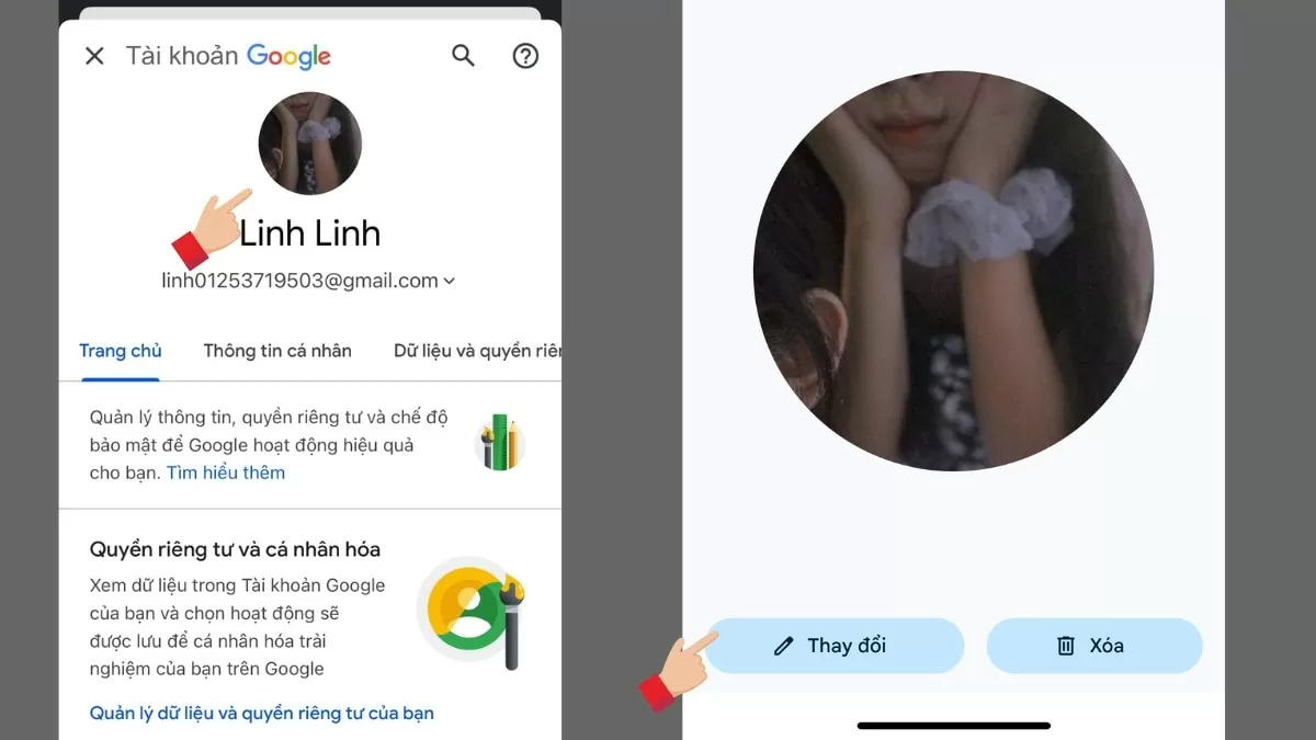 Cách đổi ảnh đại diện trên Google Meet theo ý muốn