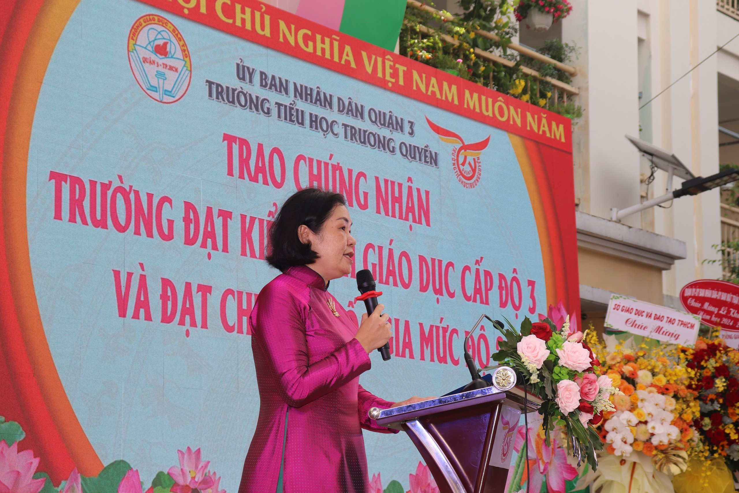 TP.HCM: Thêm một trường học đạt chuẩn quốc gia mức 2, kiểm định chất lượng mức 3- Ảnh 3.