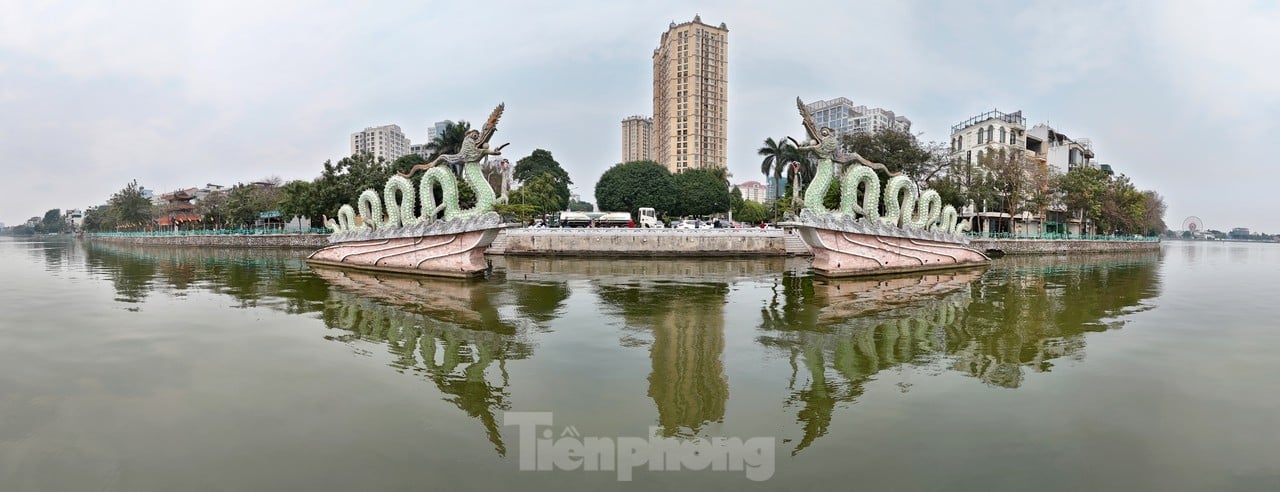 Little-known story about the pair of dragons erected in West Lake during the Ly Dynasty, photo 16