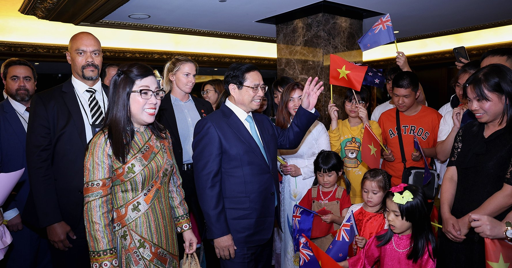 El primer ministro Pham Minh Chinh y su esposa inician una visita oficial a Nueva Zelanda