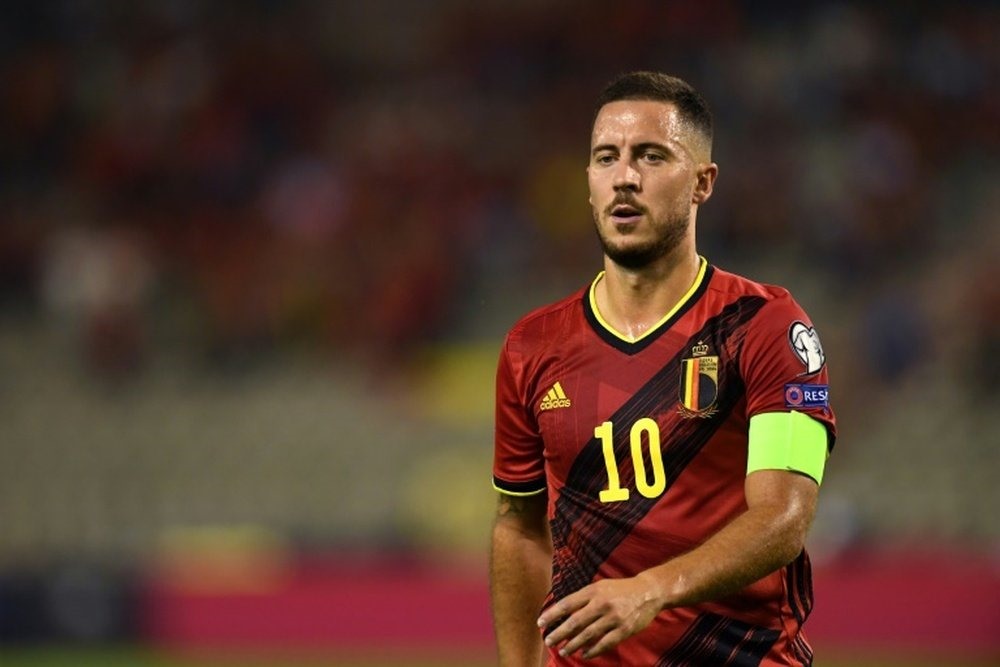 Eden Hazard sa sút phong độ trầm trọng trong những năm cuối sự nghiệp. Ảnh: AFP