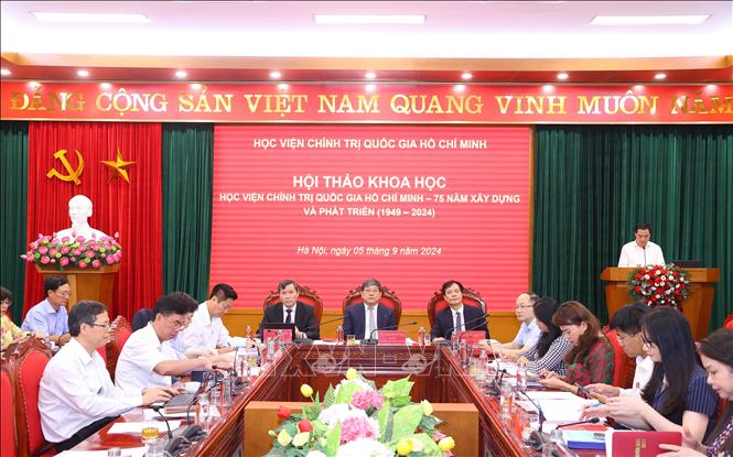 Ho Chi Minh National Academy of Politics 75 Jahre Aufbau und Entwicklung Bild 1