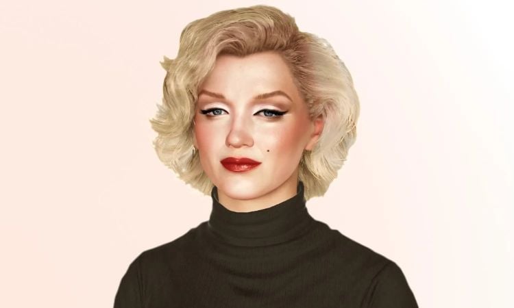 Marilyn Monroe កំណែ AI