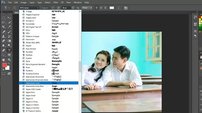 Cách thêm font chữ vào Photoshop đơn giản không phải ai cũng biết