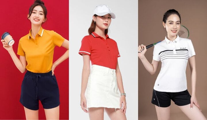 Poloshirts gibt es in vielen verschiedenen Farben und sie eignen sich für Frühling, Sommer und Herbst.