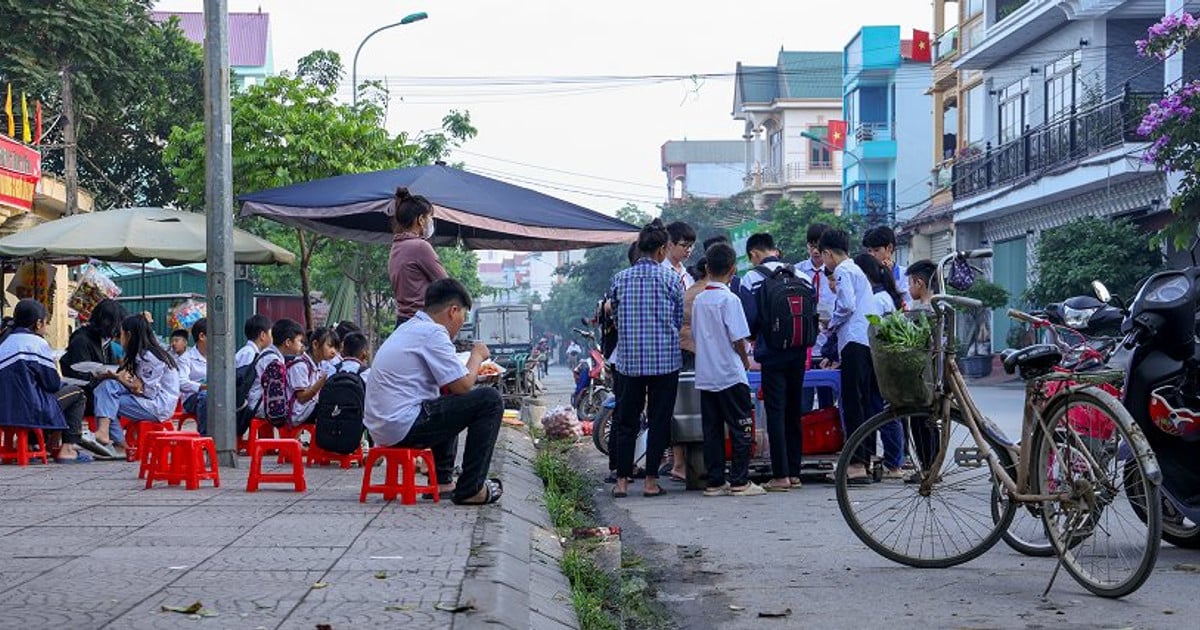 Thực phẩm bẩn quanh trường học