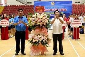 Das 15. traditionelle Sportfestival des Bankensektors der Provinz Phu Tho