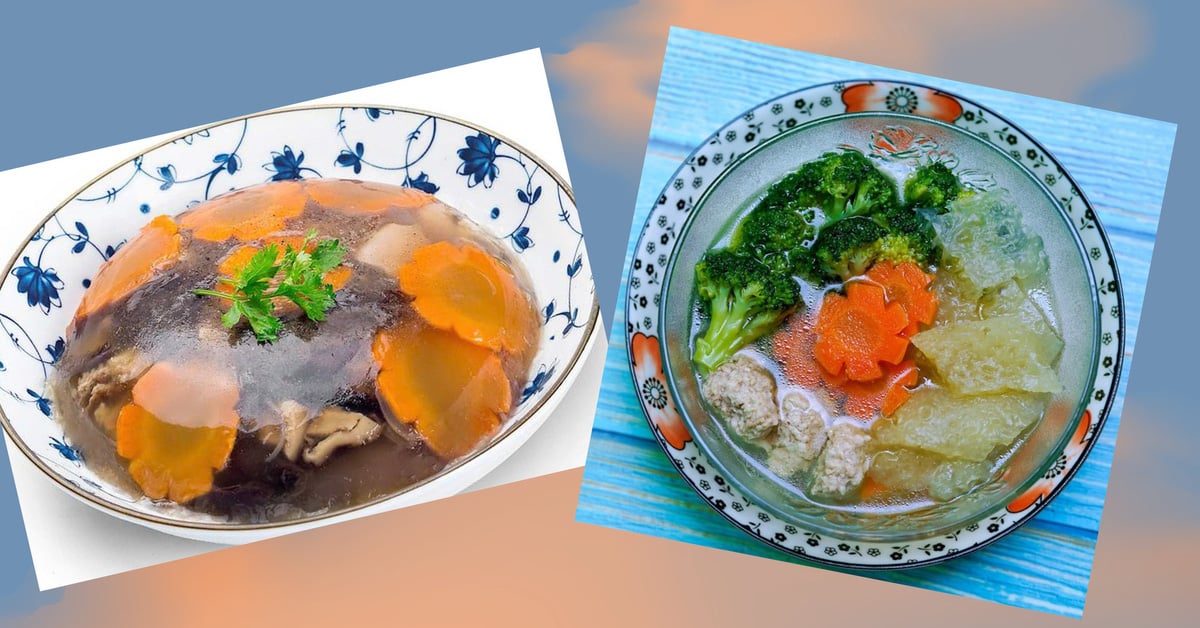 Jellied meat and ball soup are among the 88 best mushroom dishes in the world.