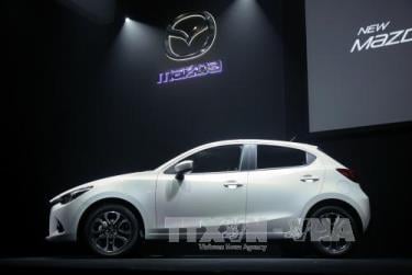 Một mẫu xe Mazda được giới thiệu tại Tokyo, Nhật Bản. Ảnh tư liệu