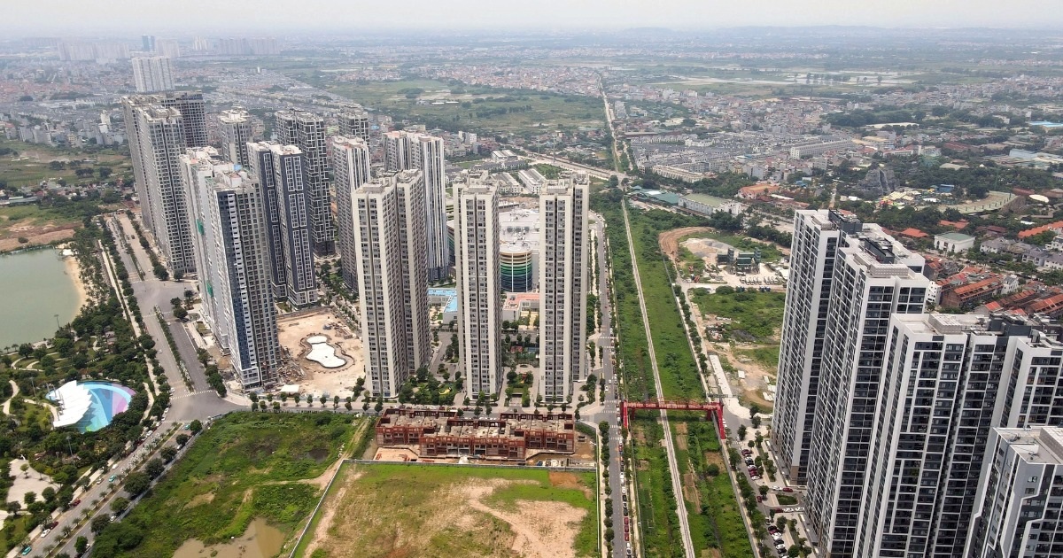 Series of real estate projects included in land use plans of Hanoi districts