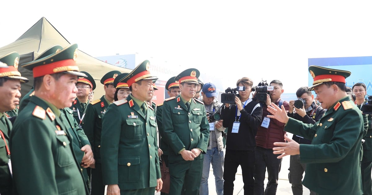 Ensayo general de la Exposición Internacional de Defensa de Vietnam 2024