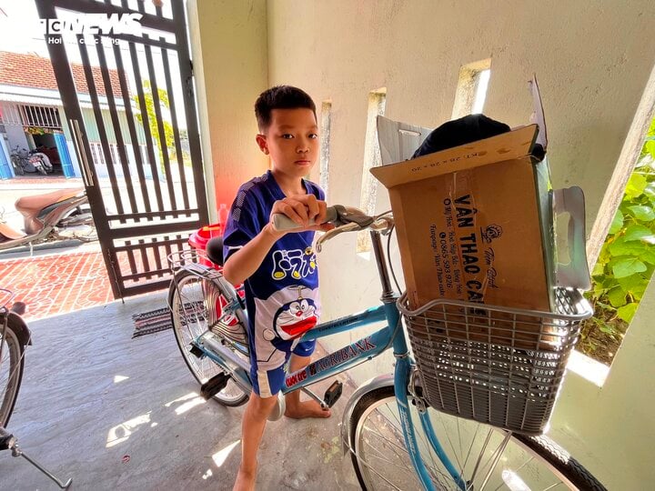 La bicicleta que Bao usó para encontrar a su madre.