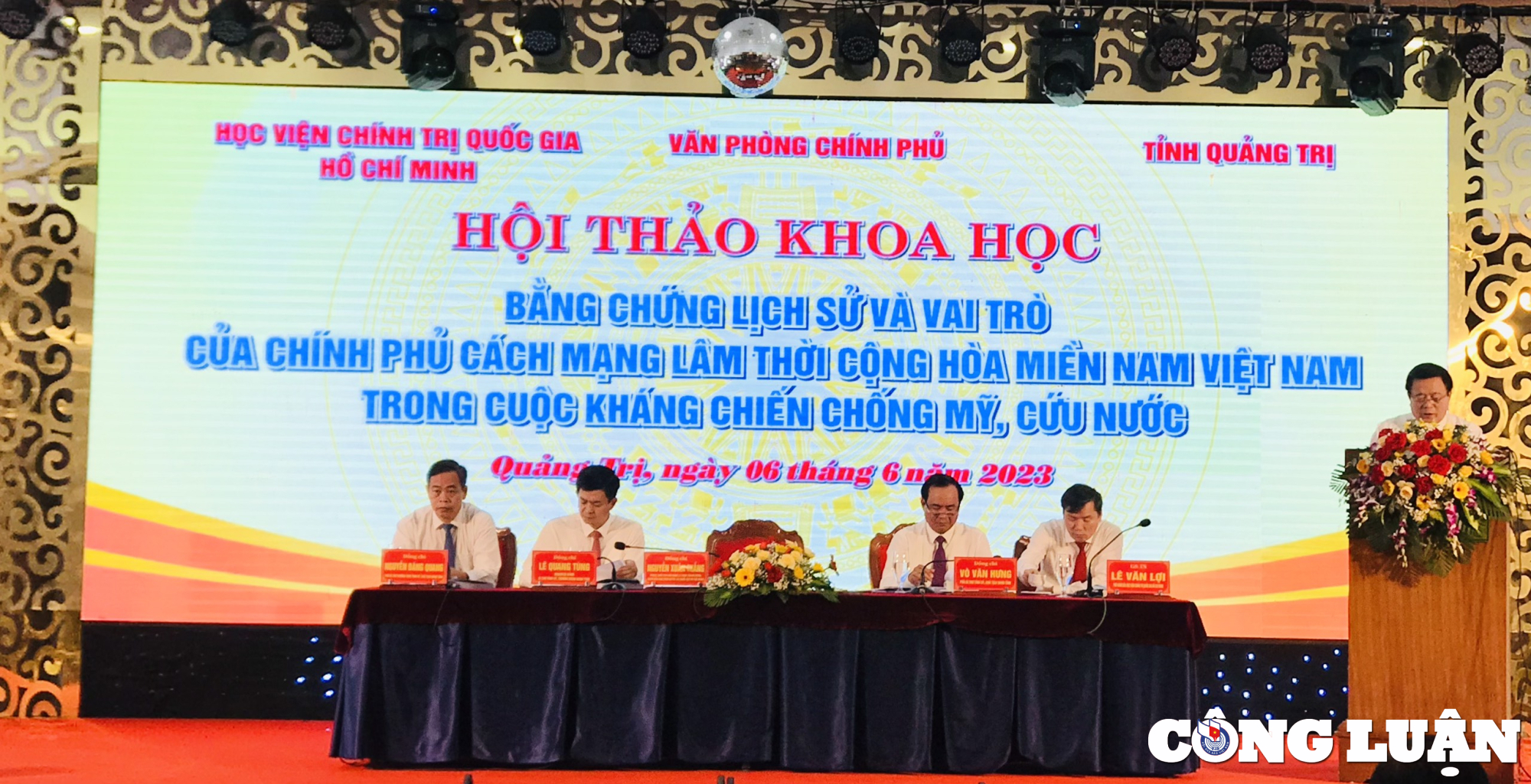 hoi thao khoa hoc ve vai tro cua chinh phu cach mang lam thoicong hoa mien nam viet nam hinh 1