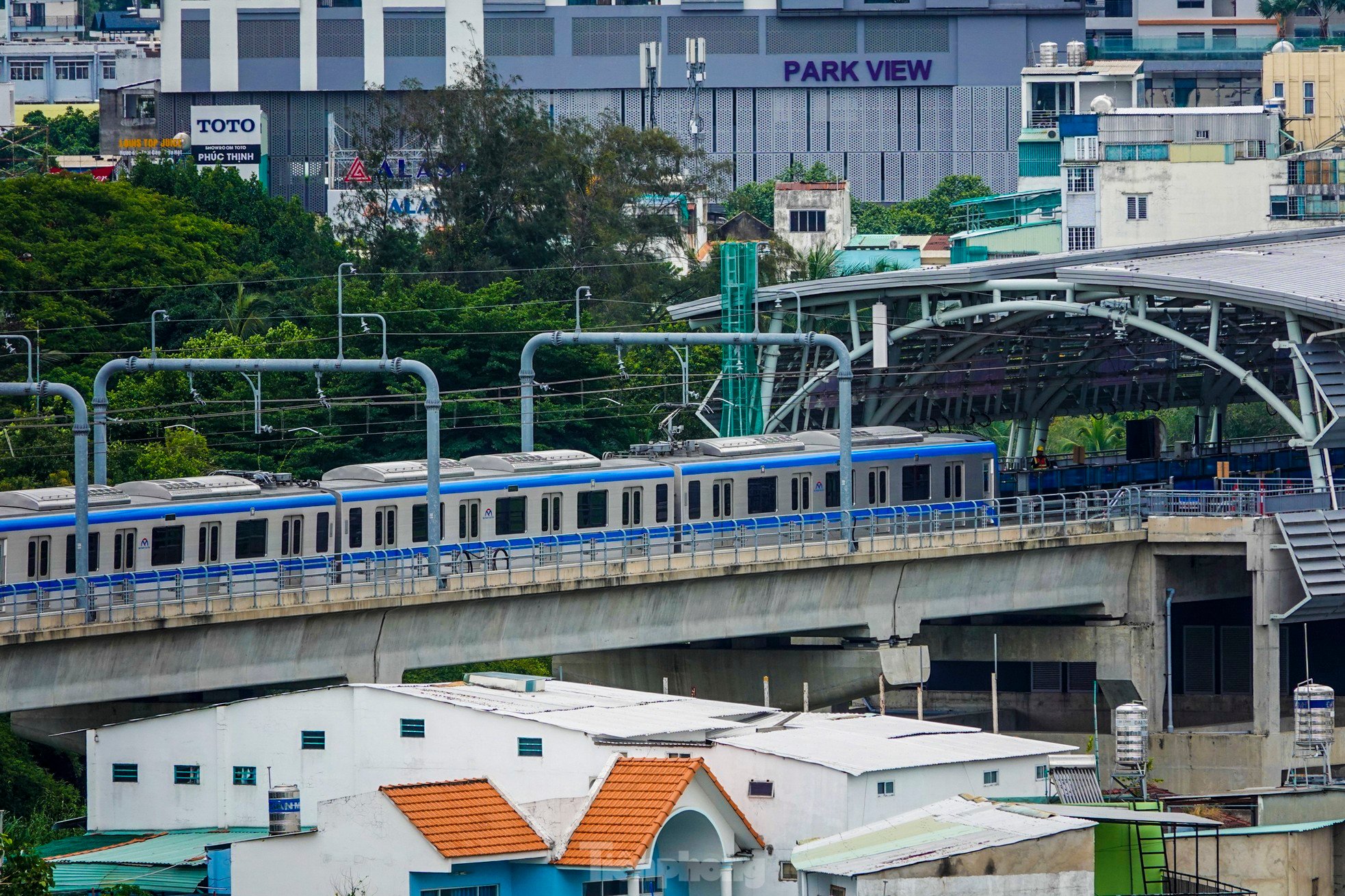 Nhìn trên cao toàn tuyến metro số 1 Bến Thành - Suối Tiên ảnh 8