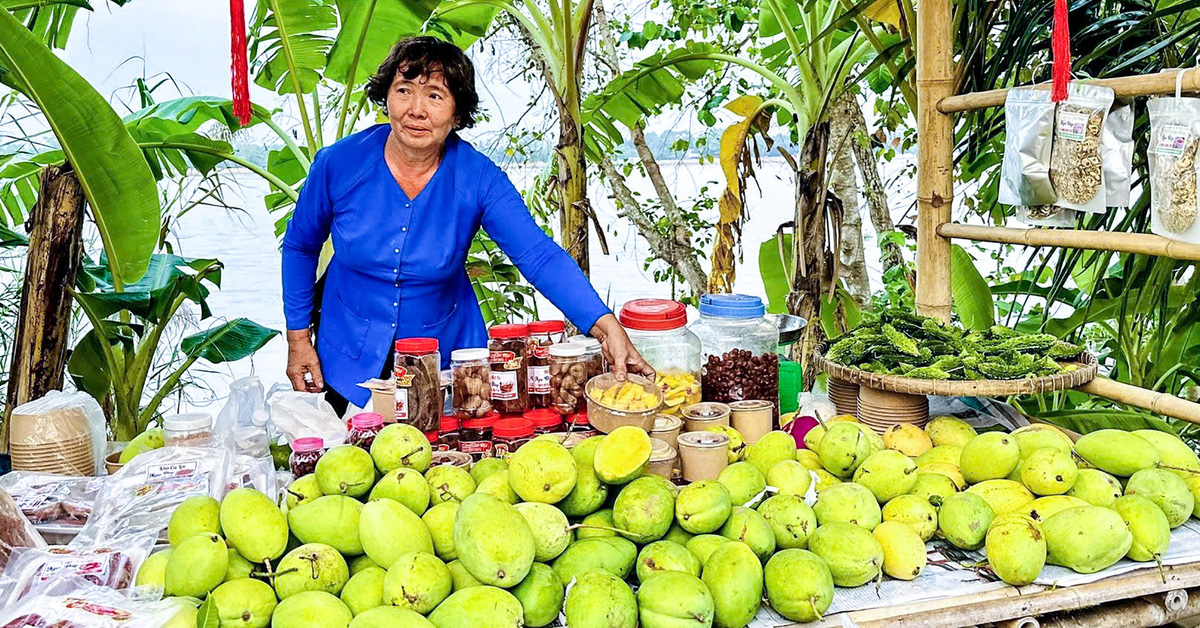 Chợ quê bên cồn: Nếu các nơi làm được sẽ giàu mấy hồi!