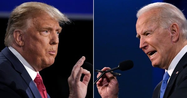 Ông Trump đang dẫn trước ông Biden trong cuộc tái đấu