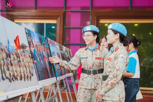 La beauté vietnamienne en mission de maintien de la paix