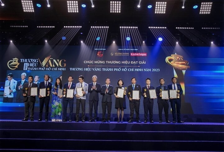 Enterprises won the 2nd Ho Chi Minh City Golden Brand Award - 2023.