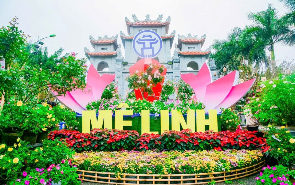 Hà Nội: Festival hoa Mê Linh lần thứ 2 được tổ chức với chủ đề 