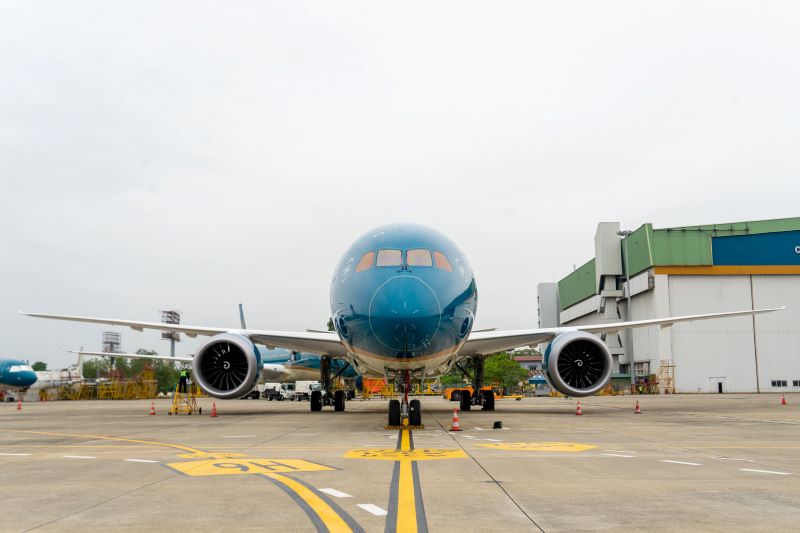 Die neu erhaltene Boeing 787-10 wird hauptsächlich auf Inlandsstrecken und Strecken in Nordostasien eingesetzt.